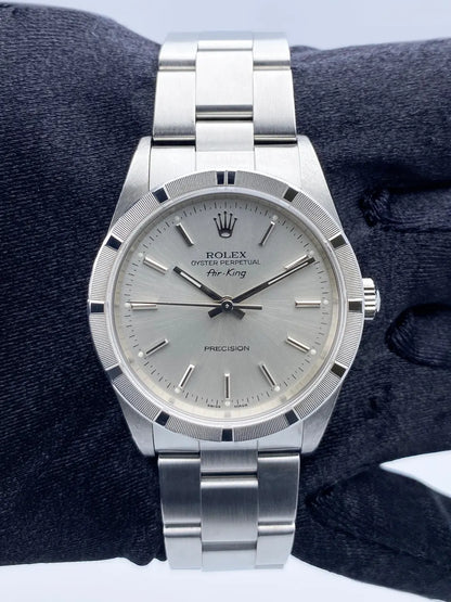 oyster Rolex Air-King Silver Dial