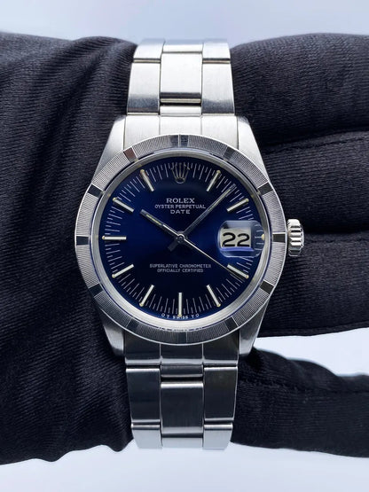 Rolex Blue Dial Date - Hình 2