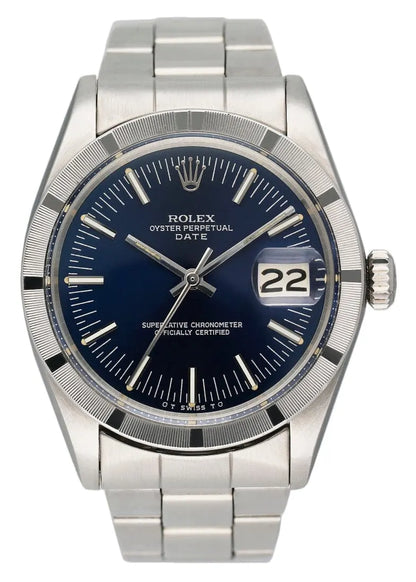 Rolex Blue Dial Date