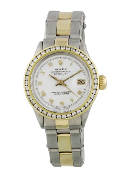 Rolex Two-Tone Diamond Bezel