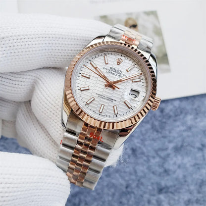 Rolex Datejust White Honeycomb - Hình 6
