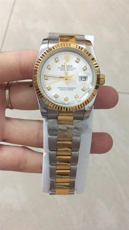 Rolex Datejust Slate Dial two - Hình 14