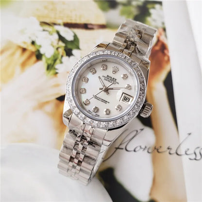 mother Rolex Datejust Diamond Bezel - Hình 6