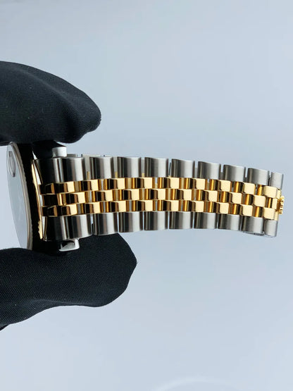 Rolex Black Motif Dial Two-Tone - Hình 6