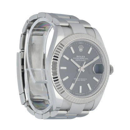Datejust Black Dial Fluted - Hình 2