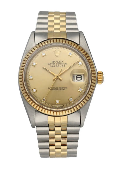 Rolex Two-Tone Diamond Markers