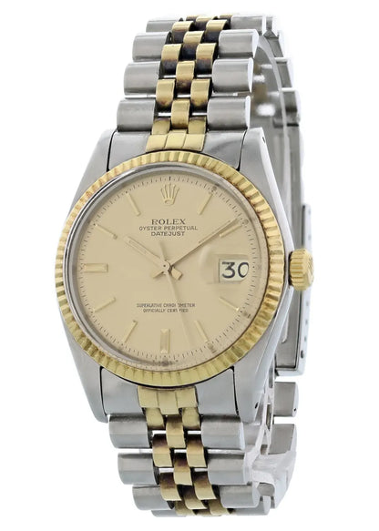 Rolex Two-Tone Gold Silver
