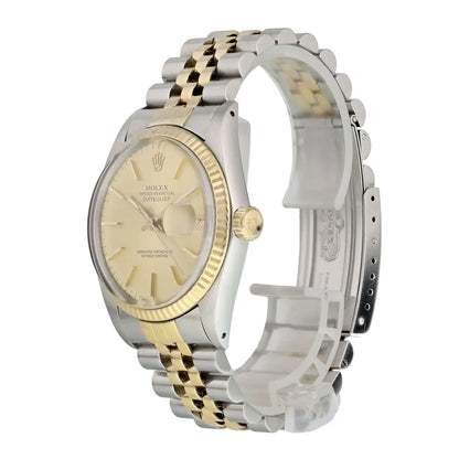 datejust Rolex Champagne Dial Two-Tone - Hình 2
