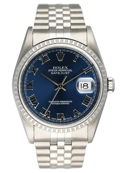Rolex Datejust Blue Roman
