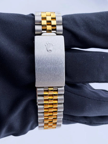 Rolex Silver Arabic Datejust - Hình 7