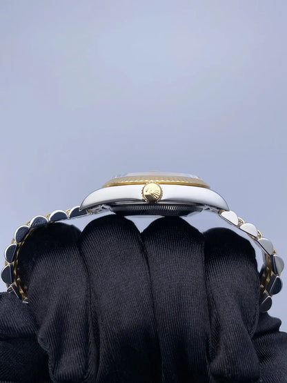 Rolex Two-Tone Gold Champagne datejust fluted - Hình 4