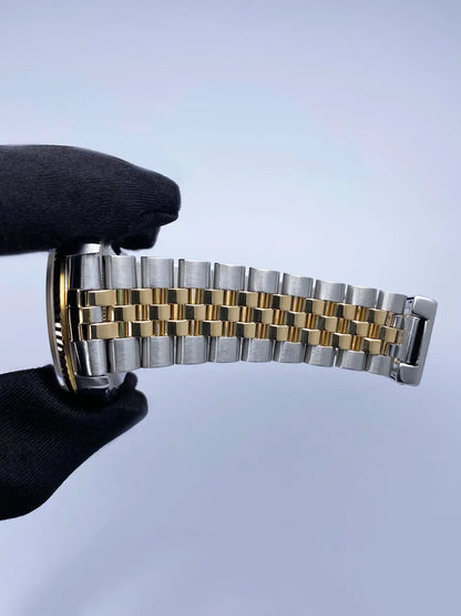 Rolex Two-Tone Gold Champagne datejust fluted - Hình 9