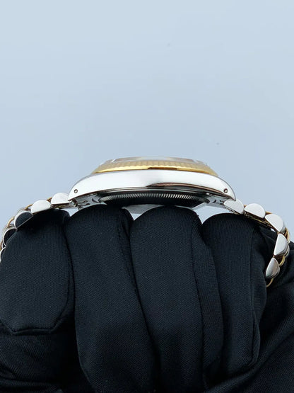 Rolex Two-Tone Champagne Datejust gold - Hình 5