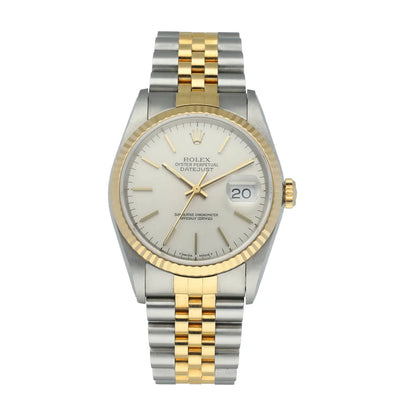 Rolex Two-Tone Silver Dial datejust - Hình 8