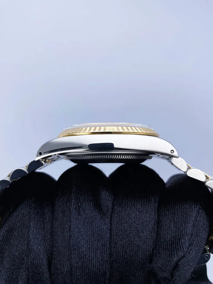 Rolex Two-Tone Silver Fluted Bezel - Hình 5
