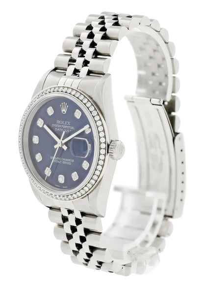 Rolex Blue Diamond Bezel - Hình 3