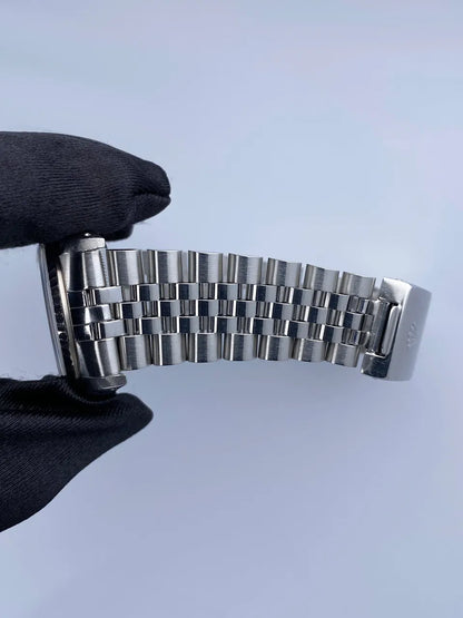 Rolex Datejust Steel Silver Dial - Hình 8
