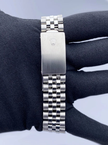 dial Rolex Silver Tapestry Datejust - Hình 7
