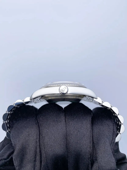 Rolex Silver Stick Dial Steel - Hình 5