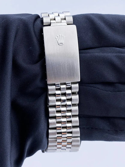 Rolex White Roman Dial Datejust - Hình 6