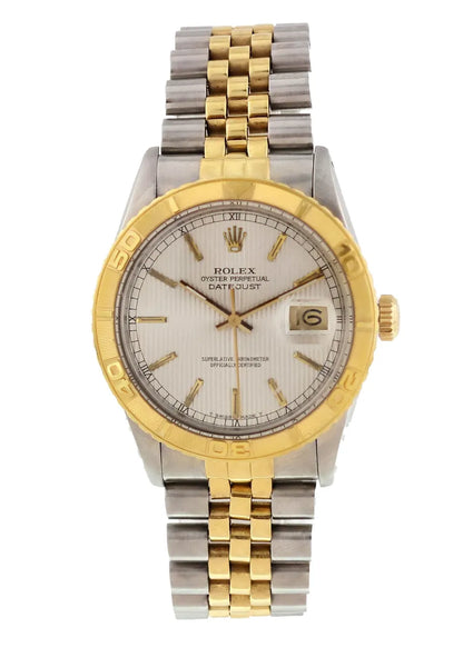 datejust Rolex Two-Tone Silver Dial - Hình 2