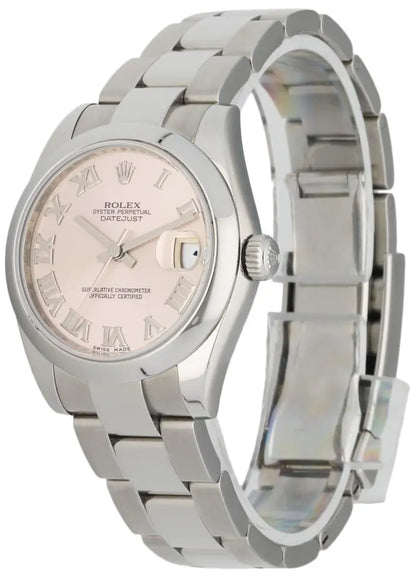 Rolex Pink Roman Datejust - Hình 2