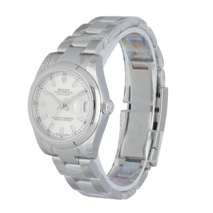 Rolex Datejust Silver Dial oyster - Hình 2
