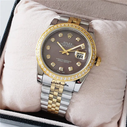 Rolex Datejust Grey Diamond - Hình 6