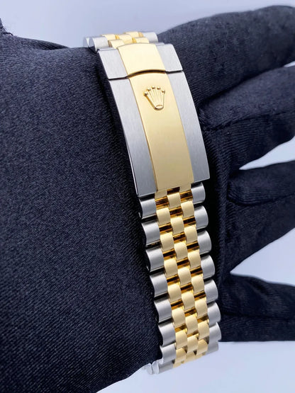 Datejust Rhodium Green Roman - Hình 7
