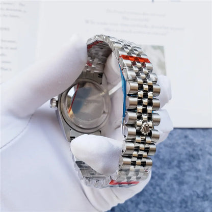 Rolex Datejust Black Dial Fluted - Hình 5