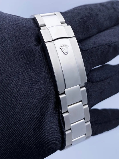 Rolex Silver Blue Datejust - Hình 5