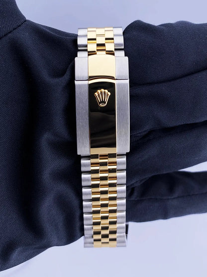 datejust Rolex Slate Green Roman Dial - Hình 6