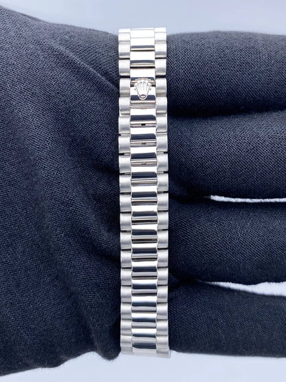 oyster Rolex Datejust Silver Diamond - Hình 7