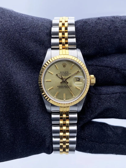Rolex Datejust Gold Dial tone - Hình 3