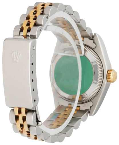 datejust Rolex Gold Champagne Diamond Dial - Hình 4