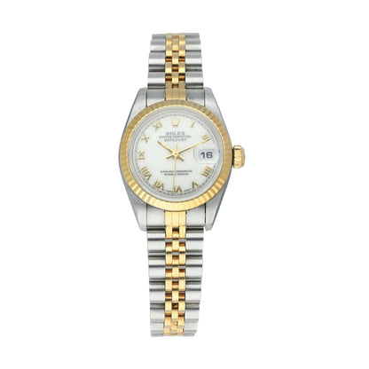 Rolex Two-Tone White Dial