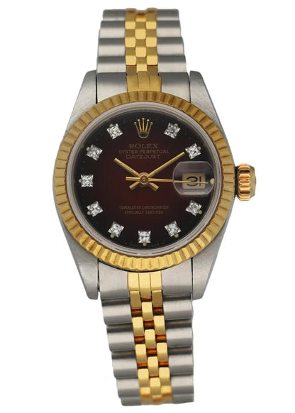 Rolex Brown Diamond Datejust