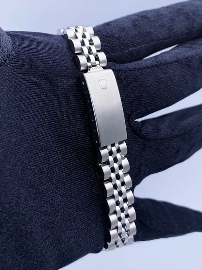 oyster Rolex Gray Dial Jubilee - Hình 6