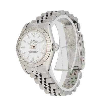 Rolex Datejust White Dial Stainless Steel - Hình 2