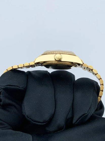 Rolex Gold Diamond Datejust dial jubilee - Hình 4
