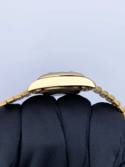 champagne Rolex Gold Datejust Diamond - Hình 6
