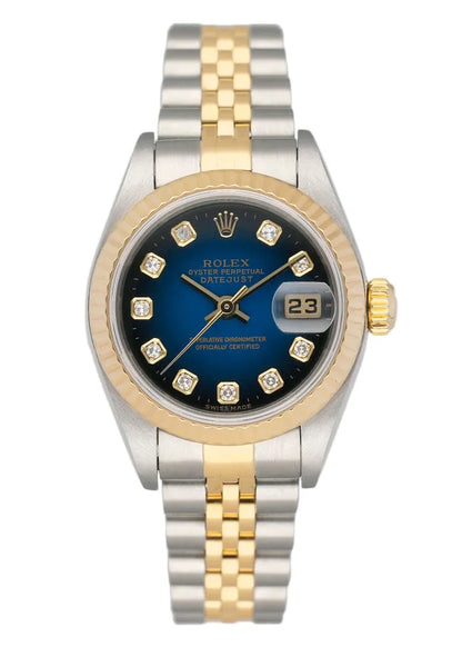 Rolex Datejust Blue Diamond two