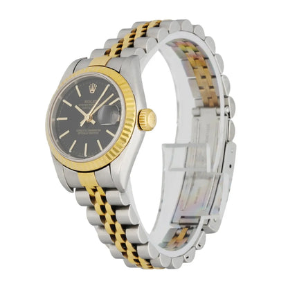 Rolex Two-Tone Black Dial - Hình 2
