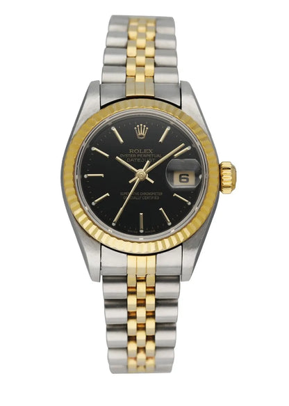 Rolex Two-Tone Black Dial