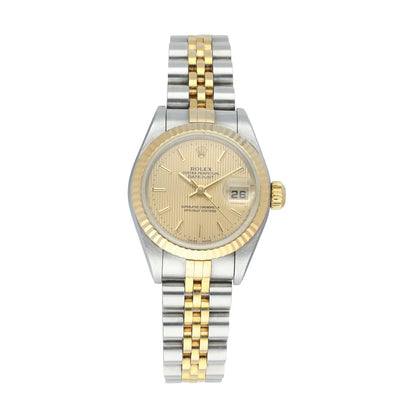 Rolex Datejust Two Tone Gold - Hình 9