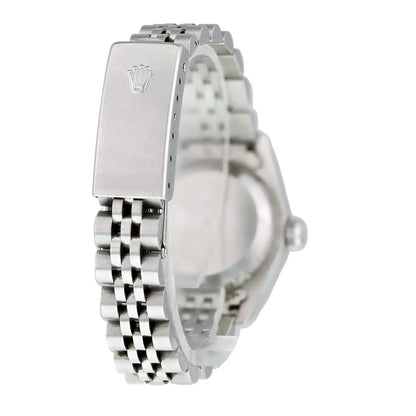 date Rolex Black Dial Oyster Perpetual - Hình 5