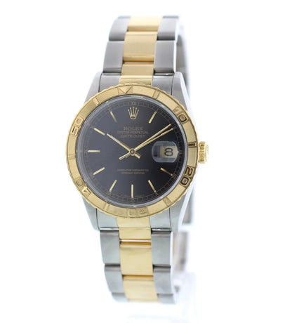 Rolex Two-Tone Datejust Black - Hình 3