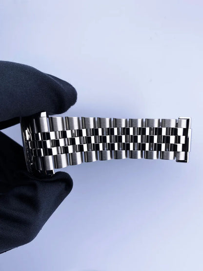 Rolex Datejust Gray Dial Diamond - Hình 9
