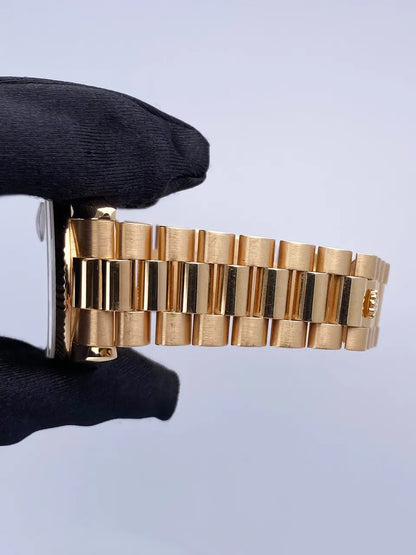 Rolex Day-Date Pink Dial Gold - Hình 8