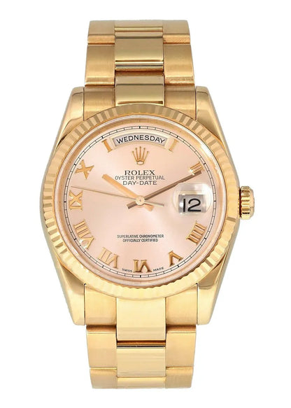 Rolex Rose Gold Salmon